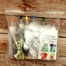 Tie Dye Kit 6 Colors For Clothing Rubber Bands With Gloves DIY Craft Pigment