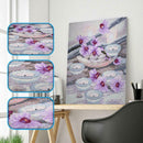 5D DIY Full Drill Square Diamond Painting Candle Flower Cross Stitch Kits