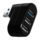 3 Ports USB Hub Extension 2x USB 2.0 1x USB 3.0 Multi USB Hub Splitter 180