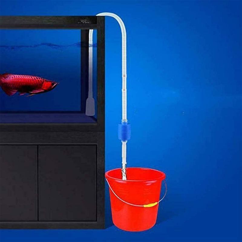 Siphon Cleaner Fish Tank Aquarium Gravel Clean Hand Pump Vacuum Syphon Kit New