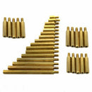 300Pcs M3 Brass Hex Column Standoff Support Spacer Screw Nut Assortment Kit