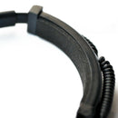 Throat Vibration Mic Earphone Headset NATO Plug for Radio CS A9Y5