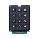 4 X 3 Matrix Keyboard Keypad Module with 12 Keys 43 Plastic Keys Switch for