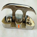 5 Inch Mooring Marine Fastener -Dock Folding Boat Cleat Flip Up, Stainless Steel