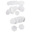 200pcs Hexagon Paper Piecing Templates Quilting Tool for Sewing Paper Crafts