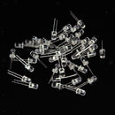 50Pcs 5mm RGB LED Super Bright Light Emitting Diode Bulk for Arduino DIY