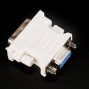 DVI-D Digital Dual Link Male 24+1 to VGA Female Adapter Computer Monitor  Z