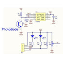 Four Wires Light Detection Photosensitive Sensor Module Photodiode With Dir H1X4