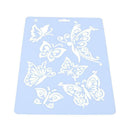 DIY Butterfly Ruler Template Photo Album Hollow Stencils Decor Drawing Tool