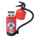Fashion Cartoon Fire Extinguisher Pen Drive Firemen Usb Flash Disk Memory S