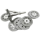 12Pcs  Rotary Tools Circular Saw Blades Cutting Wheel Discs Mandrel Cutter