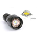 1pc Metal Telescopic Flashlight Zoom LED Torch Light Strobe Police Lamp 5 Modes
