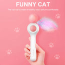 Funny Pet Automatic Telescopic Catcher Teaser Rod Cat Hair Ball Sticks Toys