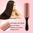 21cm Hair Styling Brush Wheat Straw Detangle Hairbrush Hair Straight Massage Hn