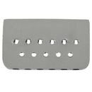 Musiclily 6 String Non-tremolo Hardtail Electric Guitar Bridge Saddle for S A9N5