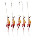 5pcs Fishing Lure fishing spoon Lures bait bass hook carnivorous salmon tro