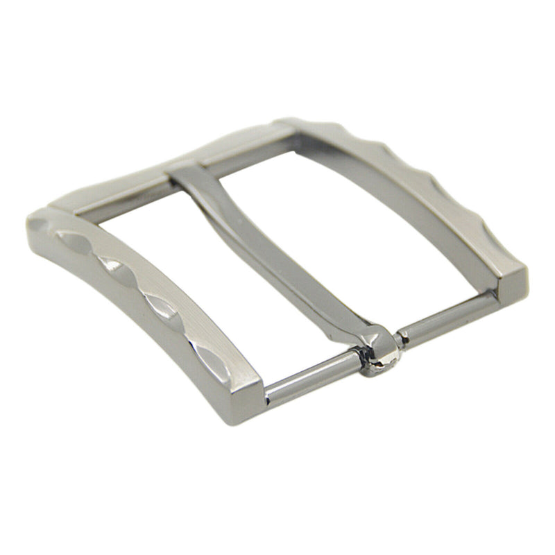 Mens Alloy Single Prong Rectangular Belt Buckle Metal Pin Buckle Replacement