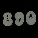 10Pcs Numbers Metal Cutting Dies for DIY Scrapbooking Album/photo Cards MakingME