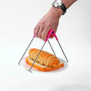 Stainless Steel Hot Bowl Clip Pot Pan Holder Steamer Tongs Kitchen Clamp