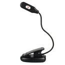 5 LED Bedside Clip-on Light Eye Protection Reading Lamp Dorm Home Lighting