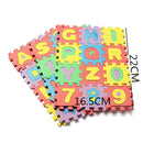2 Packs Baby Kid Educational Toys Alphabet Number EVA Puzzle Foam Mats Game Gift