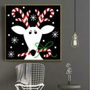 5D DIY Full Drill Diamond Painting Deer Cross Stitch Embroidery Craft Kits
