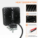 135W 6000K LED Work Light Bar Flood Spot Beam Offroad 4WD SUV Driving Fog La 3C