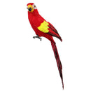 2pcs Handcraft Foam Parrot Birds Ornament Fits for Balcony, Tree, Cage, Window