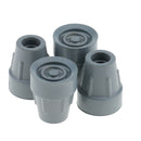 4 Pieces Rubber Crutch Tip Walking Stick End Non-slip Feet Cane Bottom Cover Pad