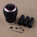 5 Speed Metal Universal Manual Transmission Gear Shift Knob Shifter Lever