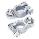 2 Pcs Clamp connector Battery positive anode zinc terminal Automotive cargo Q1H7