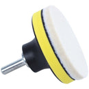 8PC 3inch 75mm Felt Polishing Pad Windscreen Scratch Repair Glass Polishing O5R4
