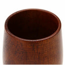 Primitive Handmade Natural Wood Wooden Cup Breakfast Beer Milk Tea Mug R6M3