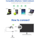 MiraScreen Dongle WiFi Display 1080P For Office Meeting Tablet Presentation Tool