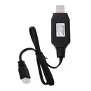 RC USB Fast Charging Cable for WPL B14K B24K C14K C24K B16K B36K RC Battery