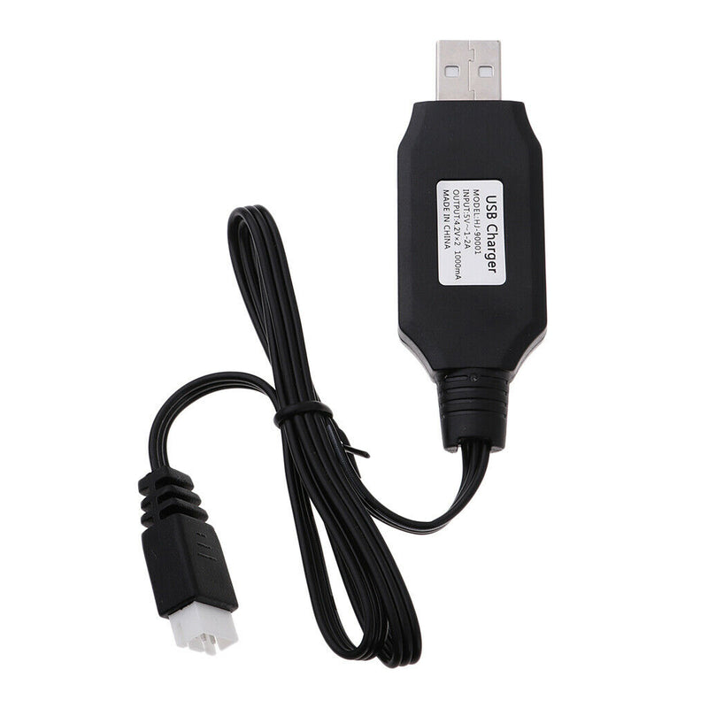 RC USB Fast Charging Cable for WPL B14K B24K C14K C24K B16K B36K RC Battery