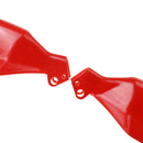 Pair Motor Handlebar Hand Brush Guards Protector Handguards for Yamaha - Red