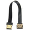Fpv Hdmi Male To Up Angled 90D Hdmi Male Hdtv Fpc Flat Cable For Fpv Hdtv M N3U1