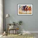 5D DIY Full Drill Diamond Painting Horse Cross Stitch Home Decor (C1120)