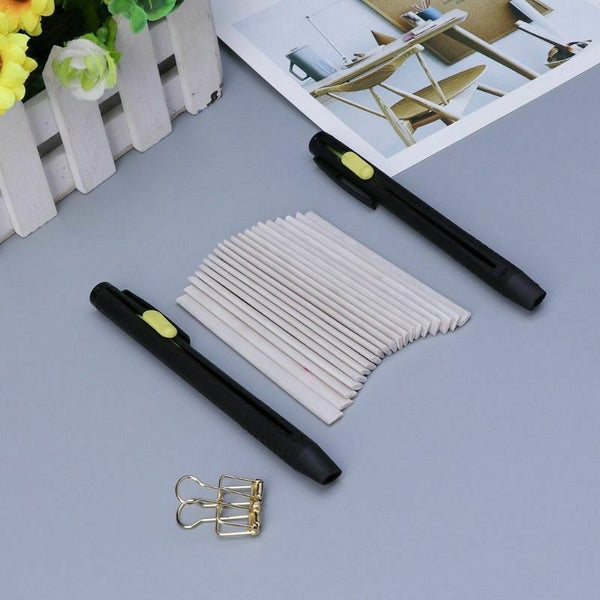 1 Set Tailor Chalk Pencil Sewing Dressmakers Invisible Marking Chalk Craft Kit