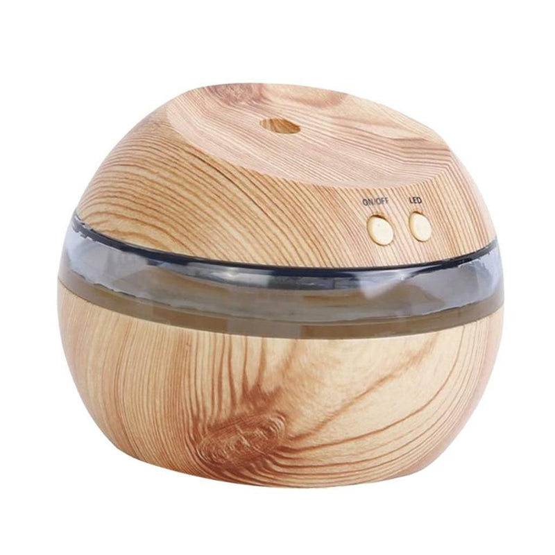 USB Ultrasonic Humidifier Aromatherapy Machine Mini Aroma Diffuser Wood