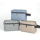 Gray 1 Pc Travel Men Wash Bag Waterproof Makeup Bag Toiletry Wash Kit Stora