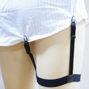 4x Elastic Shirts Stay Garter Belt Holder Stock Fastener Non-slip Suspender