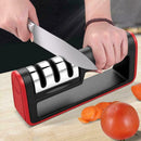 Kitchen Sharpener Manual 3 Stage Sharpening Tool & New Anti Bas Slip M9P6