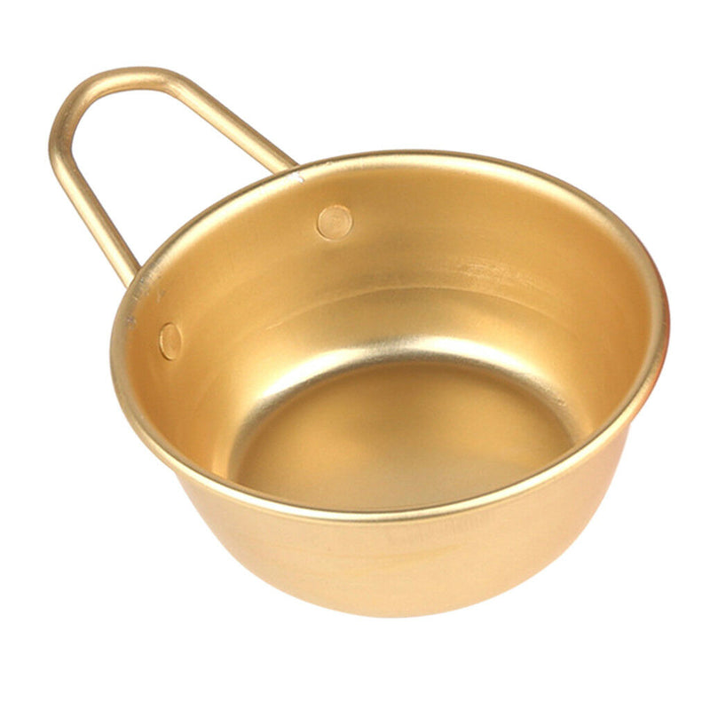 Korean   Rice Wine Makgeolli Aluminum Liquor Bowl with Handle