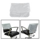 Salon Hairdressing Barber Chair Back Cover Hair Beauty PVC Protective White