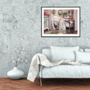 5D DIY Full Drill Diamond Painting Bathtub Embroidery Craft Kit Home Decor