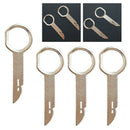 Hand Tool Set 4pcs Car Stereo Radio Removal Remove Tool 4 Keys For Audi For