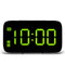 Led Digital Alarm Snooze Clock Voice Control Time Display Large 5Inch Scree E3L8