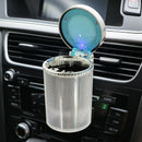 Car Ashtray multicolour Auto Portable Car Travel LED Light Lamp Cigarette C D9B4